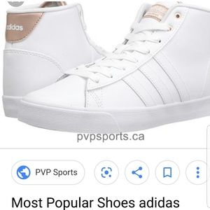White cloudfoam Adidas